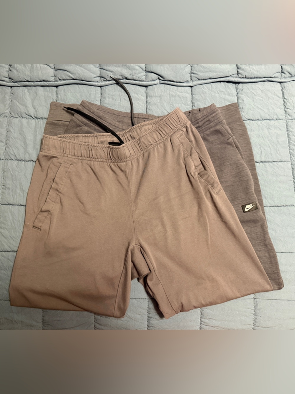 2 pairs of Nike Drawstring Pants in Gray